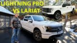Ford F150 Lightning Pro vs Lariat
