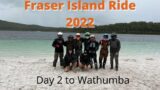 Fraser Island Ride 2022, 7 riders have fun on some cool tracks I've never ridden before to Wathumba.