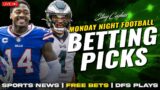 Free Monday Night Football Picks: Bills vs. Titans & Eagles vs. Vikings
