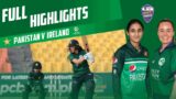 Full Highlights | Pakistan Women vs Ireland Women | 1st ODI 2022 | PCB | MW2T