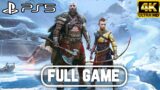 GOD OF WAR RAGNAROK Gameplay Walkthrough FULL GAME PS5 4K 60FPS No Commentary