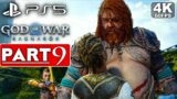 GOD OF WAR RAGNAROK Gameplay Walkthrough Part 9 FULL GAME [4K 60FPS PS5] – No Commentary