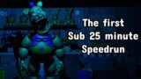 Getting the Glitched Attraction Speedrun UNDER 25 MINUTES