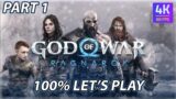God of War Ragnarok | 100% Walkthrough / Let's Play | PART 1 "Beginning of the End"