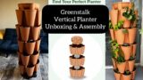 Greenstalk Vertical Planter Step By Step Unboxing | 5 Tier Terracotta Original Vertical Planter