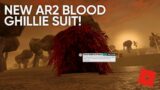 Grinding for NEW AR2 BLOOD GHILLIE SUIT! | ( i only got hat tho :(  )