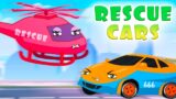 Helicopter to the Rescue | Kids Cars Video