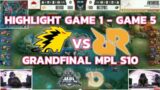Highlight ONIC vs RRQ 5 Match – Grandfinal MPL Season 10 #mpl #mpls10