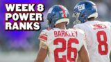 Honest NFL Week 8 Power Rankings