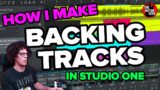 How I Make PRO Backing Tracks For Playing Guitar | From Idea to Finished Song