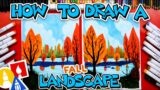 How To Draw A Fall/Autumn Landscape