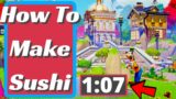 How To Make Sushi In Disney Dreamlight Valley