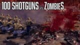 How effective are 100 shotguns against Zombies? | Call to Arms – Gates of Hell: Ostfront