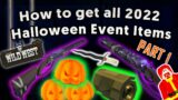 How to Get All Halloween Event Items (PART 1) | The Wild West 2022 Halloween Event