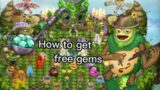 How to get free Gems in My singing Monsters (For beginners) MSM Bela