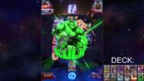Hulk army, winning all 3 lanes and lucky reshuffles (Snap Climb Part #1) | Marvel Snap Gameplay