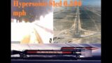 Hypersonic sled travels at 6,599 mph Mach 8.6 at Holloman Air Force Base