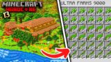 I Built 3 MEGA FARMS in Minecraft Hardcore