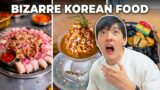 I Tried Some Weird Korean Food. Horse Sushi and More!