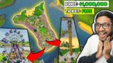 I made my $1 Million Amusement Park FREE for Everyone !! Cities Skylines #4
