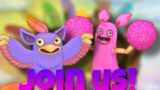 JOIN MY TRIBE! (accepting everyone! free friends!) |My Singing Monsters|