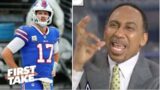 Josh Allen's elbow injury could ruin Bills Super Bowl hopes – Stephen A. | FIRST TAKE