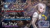 Kasucast #9 – Stable Diffusion style technique comparison: Hypernetwork vs. Textual Inversion
