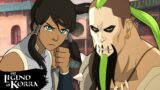 Korra & Asami Fight the Earth Kingdom Bandits | Full Scene | The Legend of Korra