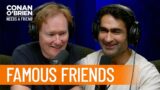 Kumail Nanjiani Thinks Conan & Timothy Olyphant Have A "Famous Friendship"