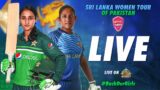 LIVE | Pakistan Women vs Sri Lanka Women | 1st T20I 2022 | PCB
