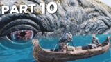 LYNGBAKR GIANT ISLAND CREATURE in GOD OF WAR RAGNAROK PS5 Walkthrough Gameplay Part 10 (FULL GAME)