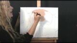 Learn How to Draw and Paint with Acrylics "SANTA'S SECRET" – Paint and Sip at Home – Portrait Lesson