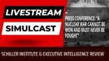 Livestream: Executive Intelligence Review & Schiller Institute
