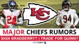 MAJOR Chiefs Rumors: Sign James Bradberry? Robert Quinn Trade? + Chiefs Re-Sign Austin Reiter