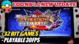 MONSTER HUNTER GENERATION ULTIMATE EGG NS 3.2.0 NEW UPDATE