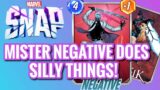 MR. NEGATIVE COMBOS! | MARVEL SNAP!