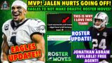 MVP! JALEN HURTS IS GOING OFF! Devonta Smith's CRYPTIC MESSAGE! Jonathan Abram Available! UPDATE!
