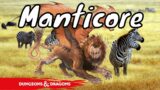 Manticore Dungeons & Dragons Monster Lore #4k