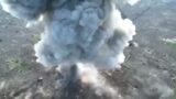 Massive Explosion As Ukrainian Artillery Hits Russian Armour Column