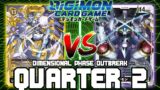 Mastemon VS Galacticmon!! | Digimon Card Game: BT-11 Dimensional Phase Outbreak (QUARTER 2)