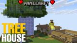 Minecraft I Made Biggest Tree House In Minecraft Oneblock Series Gameplay In Hindi @Ujjwal