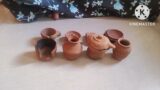 Miniature Clay Real Cooking || Terracotta Kitchen Set