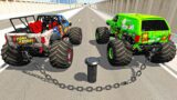 Monster Jam NEW Monster Trucks Jumps Racing and Crashes Live – BeamNG Drive Game