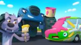 Monster Police Car Chases Trouble Maker | Monster Truck | Cartoon for Kids | BabyBus – Cars World
