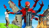 Monster SPIDER-MAN Attacked Los Santos in GTA 5 – Epic Ragdolls