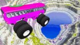 Monster Truck vs Leap Of Death Jumps | BeamNG Drive