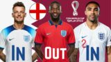 My 2022 England World Cup Squad & Starting XI
