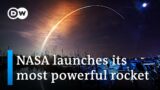 NASA launches Artemis moon rocket after several setbacks | DW News
