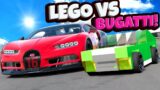 NEW Bugatti Smashes Lego Car Mod in BeamNG Drive Mods!