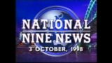 National Nine News Sydney – Partial (3.10.1998)